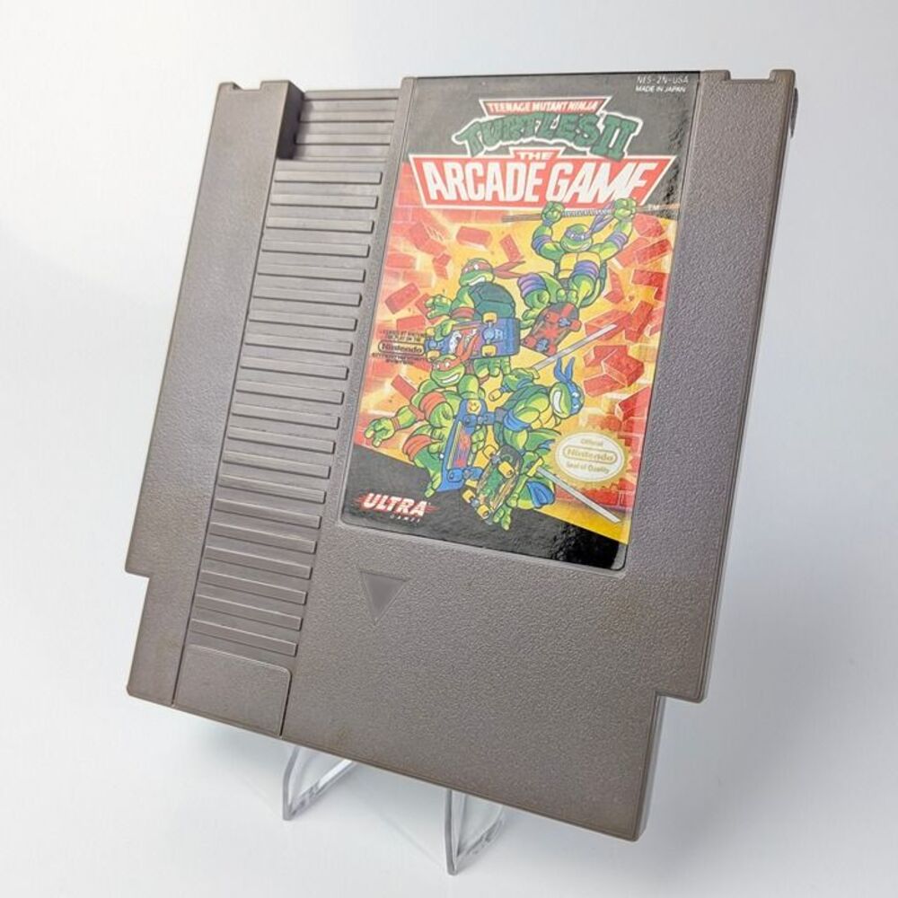 Teenage Mutant Ninja Turtles II The Arcade Game - Authentic and Tested